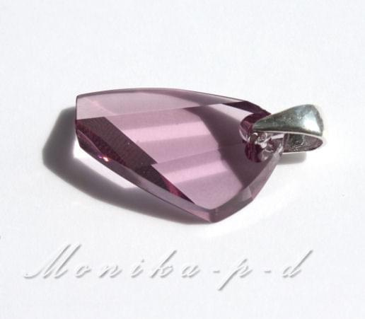 634W. SWAROVSKI kryształ Amethyst - wisiorek 2,5cm
duży kryształ wielkości 2cm
wykończenie srebro