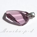 634W. SWAROVSKI kryształ Amethyst - wisiorek 2,5cm
duży kryształ wielkości 2cm
wykończenie srebro