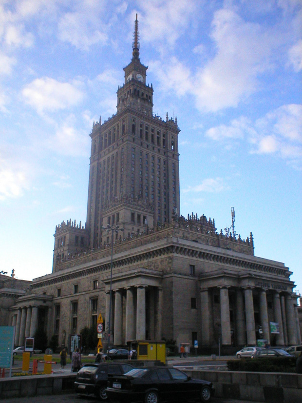Warszawa-Pałac Kultury i Nauki