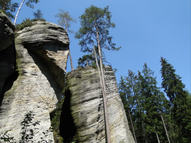 Miasto skalne w Czechach