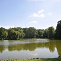 Park przy zamku w Kórniku - Arboretum