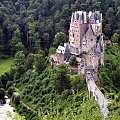 Zamek nad rz. Elzbach- Burg Eltz - Nadrenia - Niemcy #NadRenem #zamki #architektura