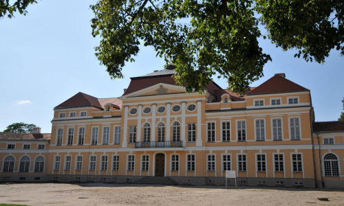 Pałac w Rogalinie od strony wejścia