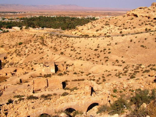 Gebel Nafusa - pozostałości osady