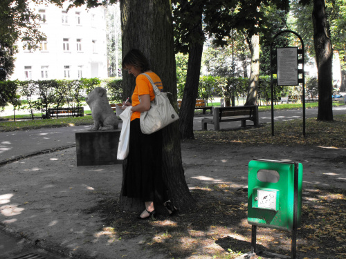 Szlakiem białostockich fontann, AKTYWNI Z NATURY - Wakacje na ekotrasie, Centrum Edukacji Obywatewlskiej - wolontariusze ze Stowarzyszenia www.jedenswiat.ngobs.pl