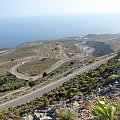 zjazd z gór do Hora Sfakion #Kreta #Vrieses #HoraSfakion