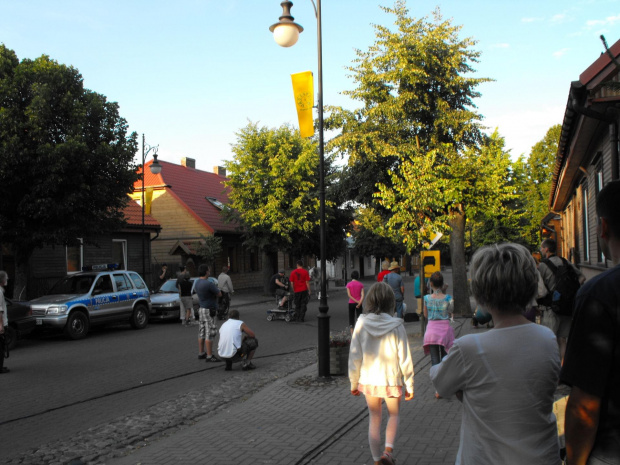 Na planie serialu Blondynka, zdjecia w Supraślu