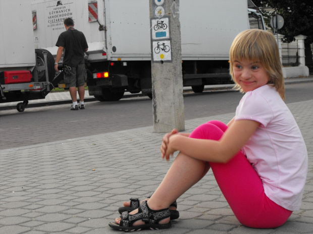 Na planie serialu Blondynka, zdjecia w Supraślu