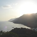 powrót o zachodzie słońca z Frangokostello - niesamowite widoki wybrzeża #Kreta #południe #Frangokastello #kanion