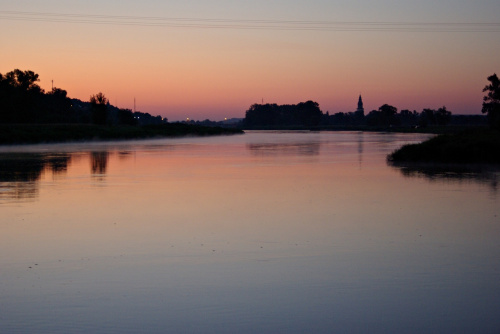 świt nad Odrą #Odra #rzeka