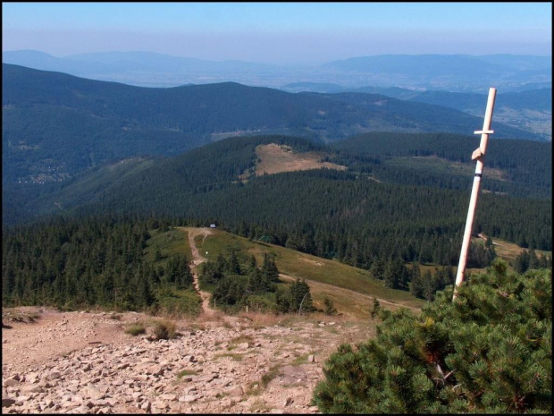 Beskid Żywiecki.Widok z Pilska.