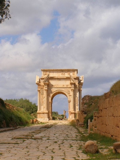 Leptis Magna (Lubda) - Łuk Septymiusza Severiusa