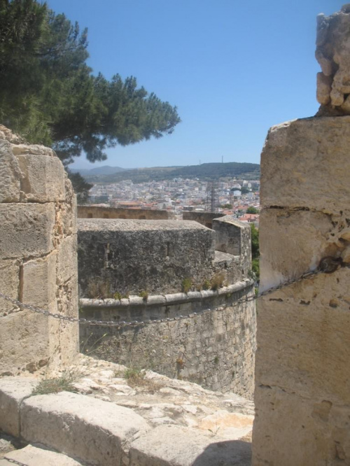 zabytki Rethimnon - mury obronne fortecy #ZabytkiRethimnonu #Kreta #fontanna #forteca