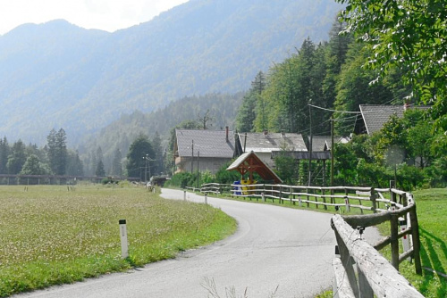 Zachodnia Słowenia, wieś Zagornja Radovna.. #wies