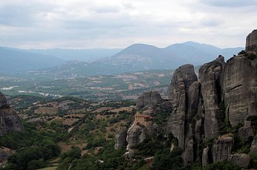Grecja-Meteory- słynne bizantyjskie klasztory na skałach #GrecjaMeteoryKalambaka