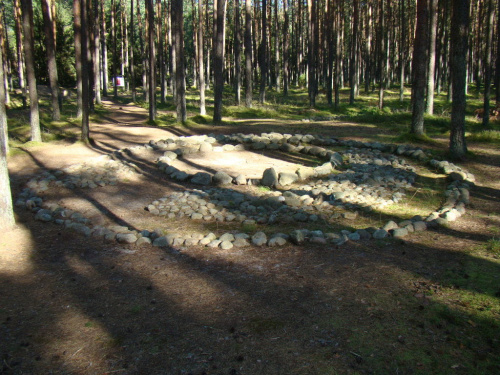Kamienne kręgi w Grzybnicy gm. Manowo k/Koszalina #Wypoczynek