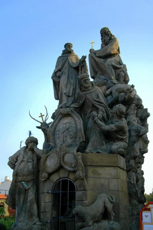 Rzeźba na Moście Karola