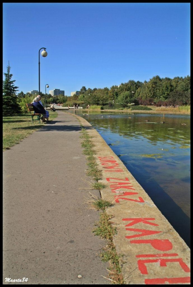 Po krótkiej przerwie - Park Bródnowski w Warszawie:)