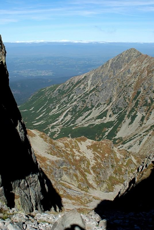 Widok z Zawratu w stronę Murowańca #Tatry #góry #OrlaPerć