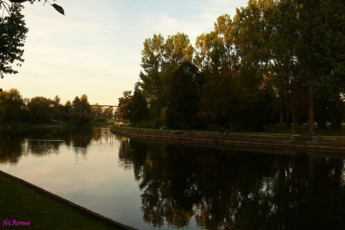 W parku nad rzeką Pisą #Pisa