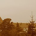 Klasztor o. Bernardynów w Leżajsku #bernardyni #bernardynów #klasztor #kościół #Polska #sepia #historia #krajobraz #lezajsk #lezajsktm #leżajsk #widok #zabytek #zabytki #jesień