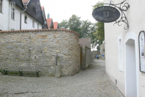 Czechy, Nove Mesto fragment starych murów. #miasto #mury