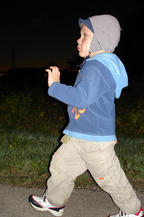 spacer nocą #dzieci