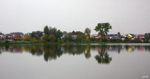 Ryki...panorama w pochmurny dzień...