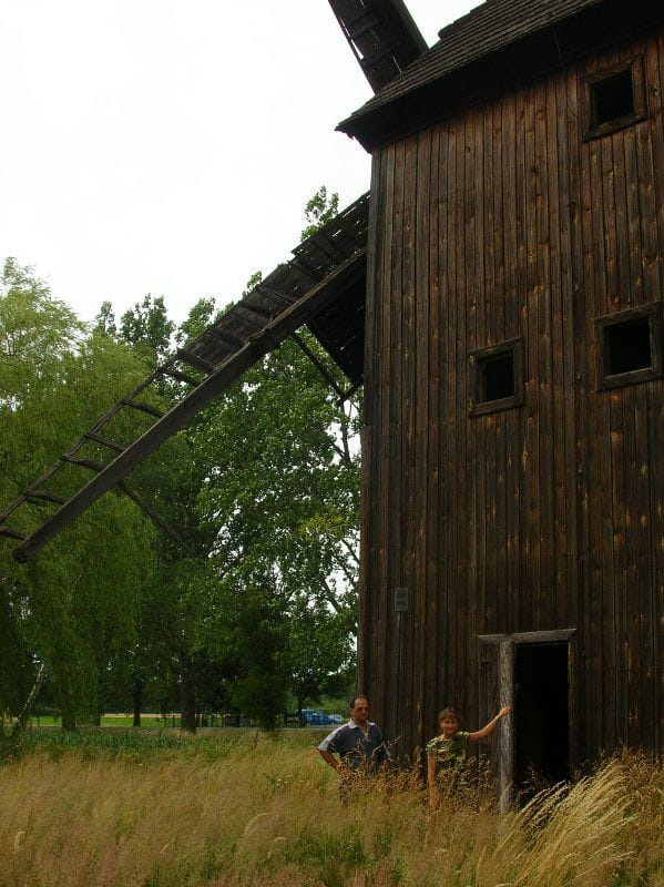 Stary Kobylin (wielkopolskie) - wiatrak Mikołaj