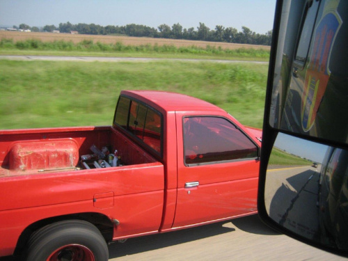 Red Nissan