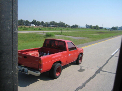 Red Nissan