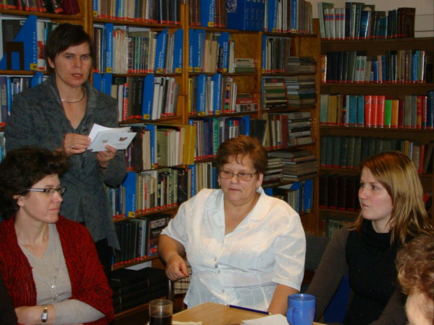 23 listopada 2009 w MGBP odbyło się kolejne szkolenie bibliotekarzy zorganizowane przez Powiatową Bibliotekę Publiczną w Rykach #Ryki