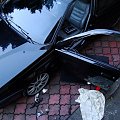 demontaż uszkodzonego lusterka #auto #AlfaRomeo155