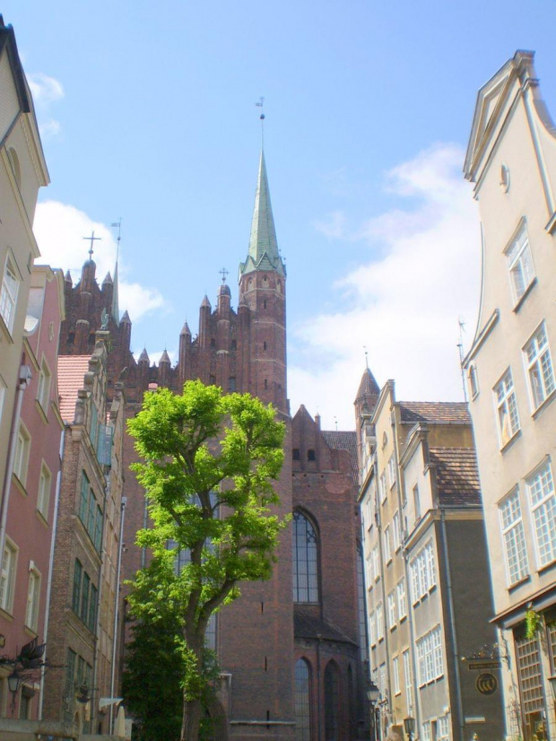 Spacer jedną z najpiękniejszych ulic Gdańska - Mariacką .