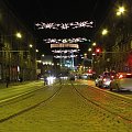 Wrocław przedświąteczny (jeszcze bez śniegu) :) widok z PL. Kościuszki na ul. Świdnicką w kier. południowym