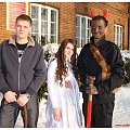 A kto wie czy za rogiem nie stoją Anioł z Bogiem....
Najlepsze życzenia z okazji Świąt Bożego Narodzenia i Nowego 2010 roku #Sobieszyn #Brzozowa
