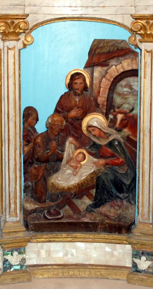 Jedno z malowideł w Grocie Pasterzy