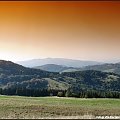 Panorama #Krynica #Wierchomla #góry #widoki #panorama #drzewa #natura #jesień