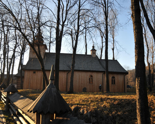 Zakopane - Stary kościół drewniany na Kościeliskiej