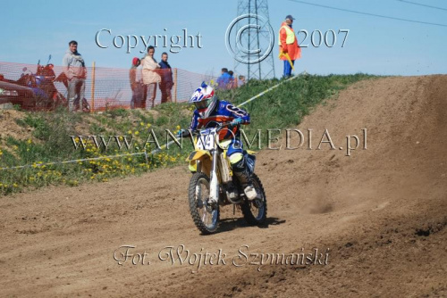 MOTOCROSS MISTRZOSTWA EUROPY w kl. 125 J. open Gdańsk 29.04.2007r.
www.ANWOMEDIA.pl