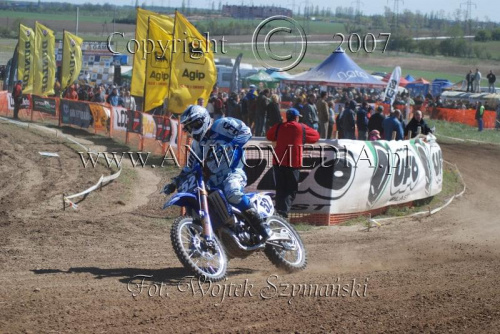 MOTOCROSS MISTRZOSTWA EUROPY w kl. 125 J. open Gdańsk 29.04.2007r.
www.ANWOMEDIA.pl