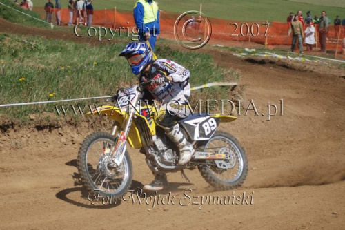 MOTOCROSS MISTRZOSTWA EUROPY w kl. 125 J. open Gdańsk 29.04.2007r.
www.ANWOMEDIA.pl