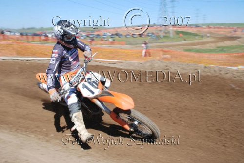 MOTOCROSS MISTRZOSTWA EUROPY w kl. 125 J. open Gdańsk 29.04.2007r.
www.ANWOMEDIA.pl