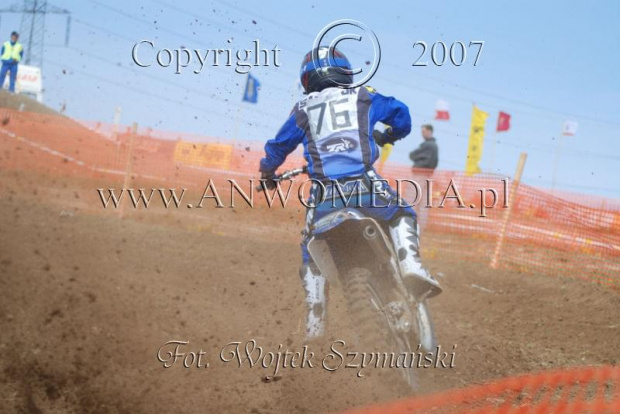 MOTOCROSS MISTRZOSTWA EUROPY w kl. 125 J. open Gdańsk 29.04.2007r.
www.ANWOMEDIA.pl