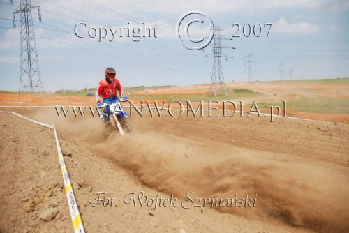 MOTOCROSS MISTRZOSTWA EUROPY w kl. 125 J. open Gdańsk 29.04.2007r.
www.ANWOMEDIA.pl