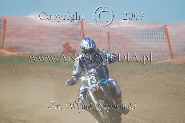 MOTOCROSS MISTRZOSTWA EUROPY w kl. 125 J. open Gdańsk 29.04.2007r.
www.ANWOMEDIA.pl