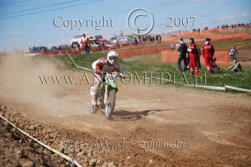 MOTOCROSS MISTRZOSTWA EUROPY w kl. 125 J. open Gdańsk 29.04.2007r.
www.ANWOMEDIA.pl