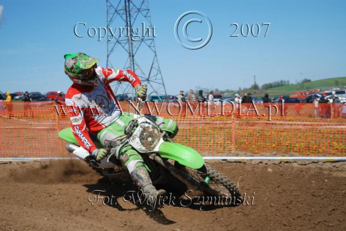 MOTOCROSS MISTRZOSTWA EUROPY w kl. 125 J. open Gdańsk 29.04.2007r.
www.ANWOMEDIA.pl