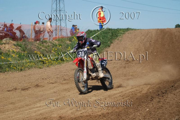 MOTOCROSS MISTRZOSTWA EUROPY w kl. 125 J. open Gdańsk 29.04.2007r.
www.ANWOMEDIA.pl