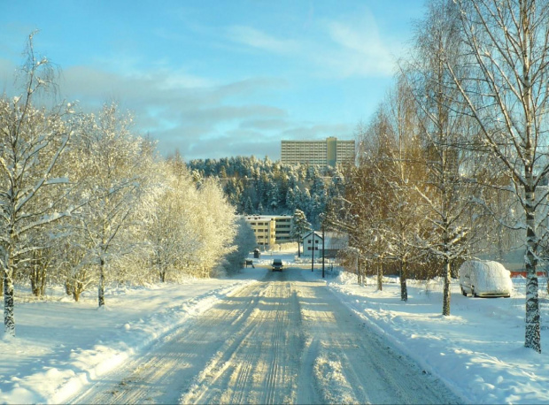 Zima przyszła do Oslo